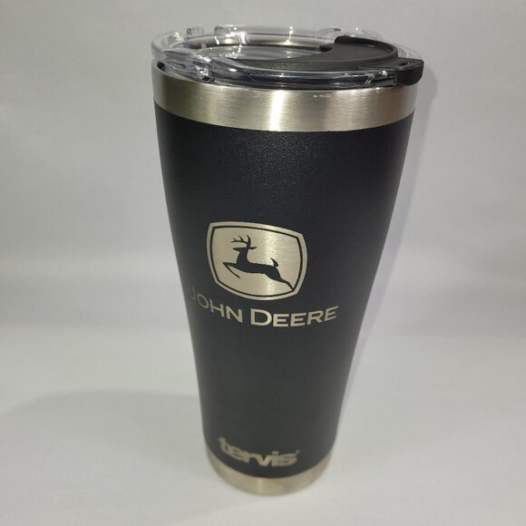 John Deere Tervis 8.5" Coffee Travel Mug Hot Cold Metal Carafe - Picture 1 of 1